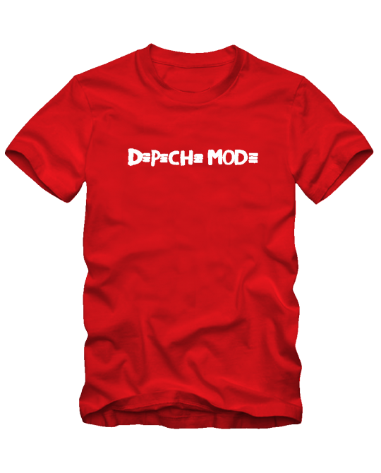 marškinėliai Depeche mode logo